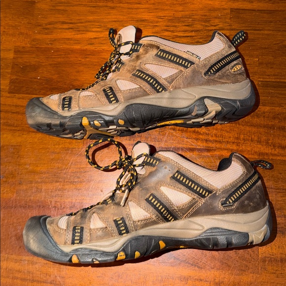 Keen Targhee II Waterproof Hiking Shoes Mens Low Boots Brown Waterproof US 12 - Picture 11 of 14